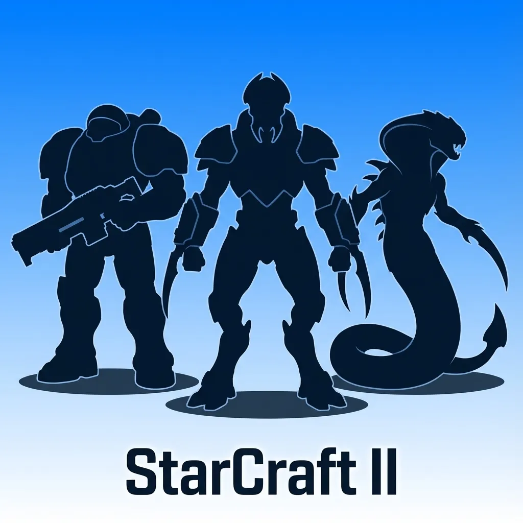 Interfaz de StarCraft II en partida 1v1, con marcadores de torneo y opciones de apuestas en pantalla
