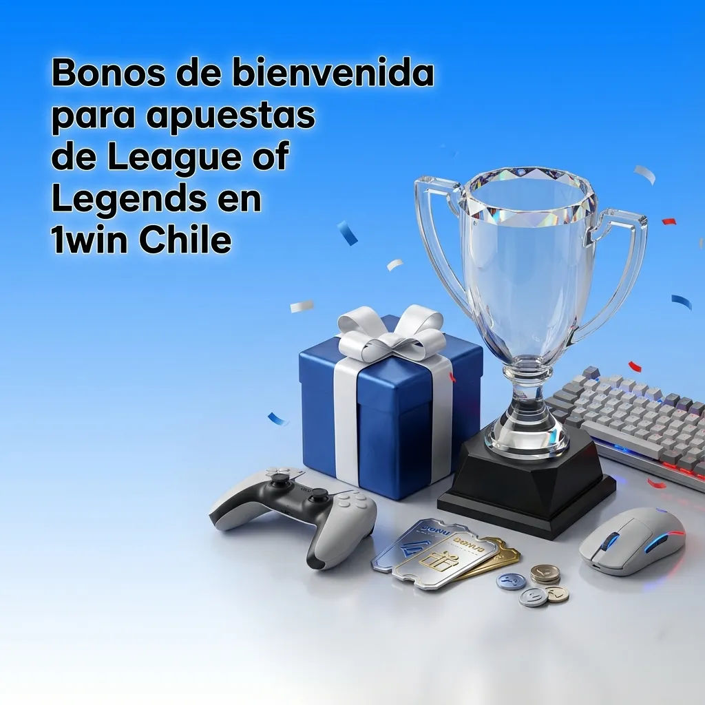 Banner 1win Chile: bonos progresivos hasta 500% y giros gratis para apuestas de League of Legends en línea